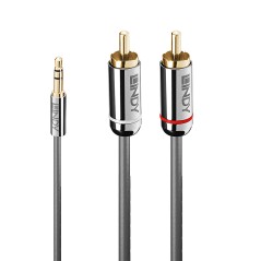 High-Quality Lindy 05M Phono Audio Cable Cromo - 35332 - Perfect Sound Connection